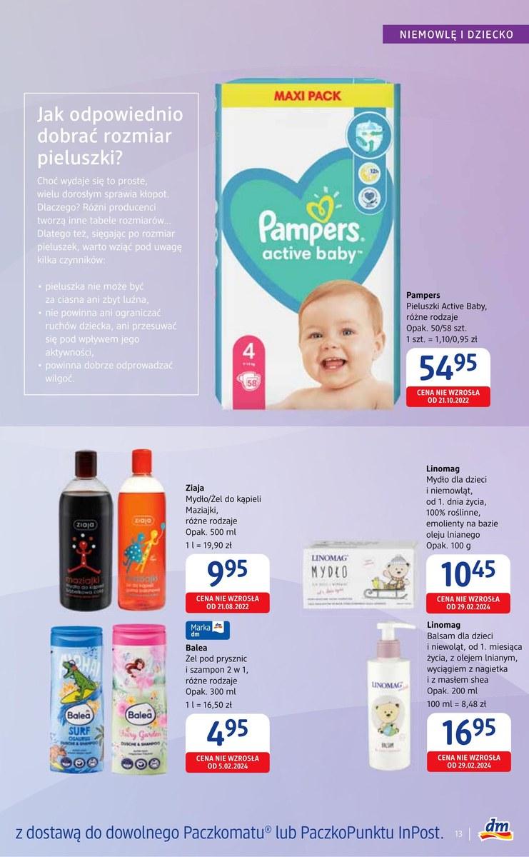 Gazetka promocyjna Drogerie dm str. 13