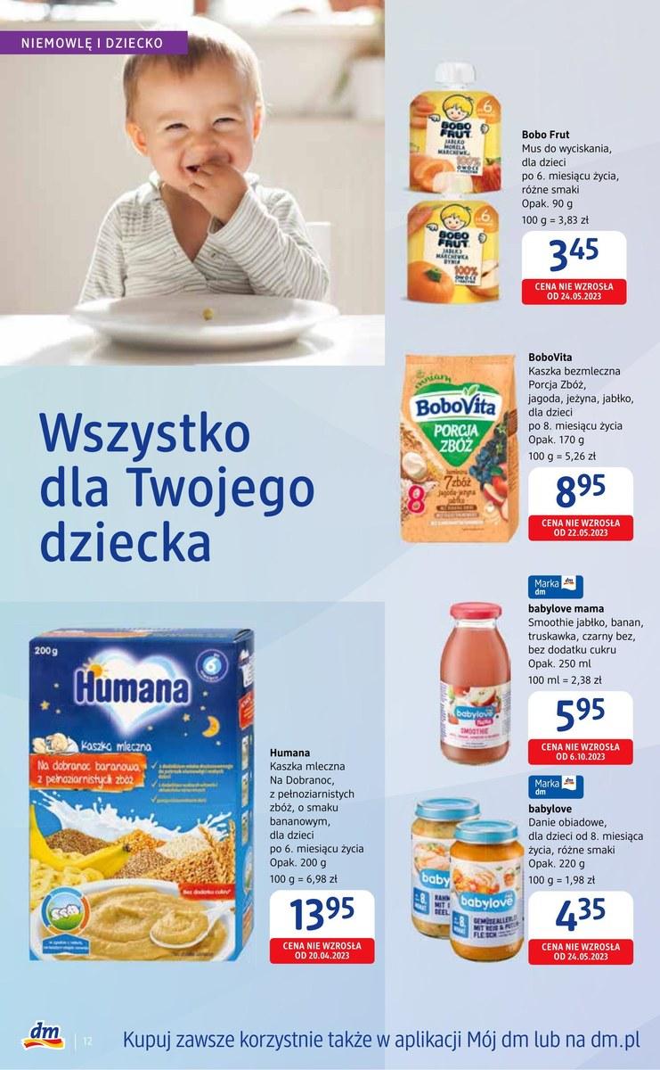 Gazetka promocyjna Drogerie dm str. 12