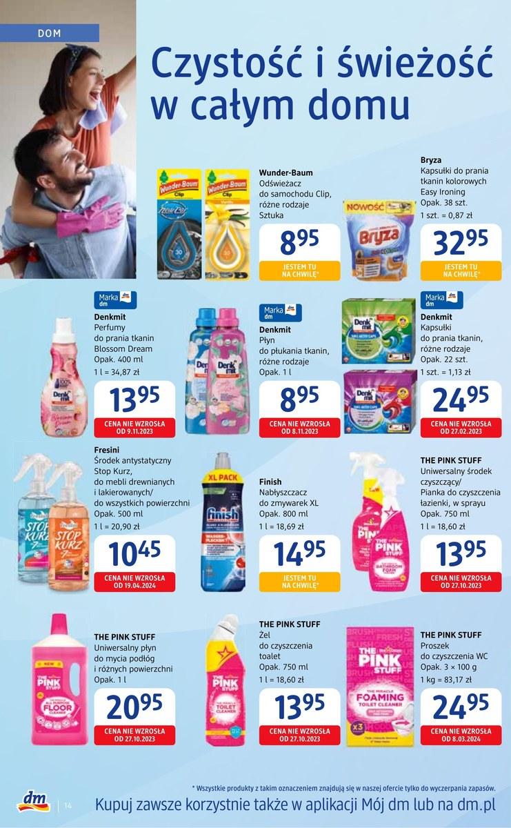 Gazetka promocyjna Drogerie dm str. 14