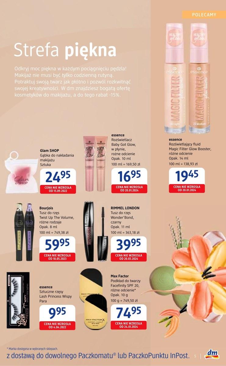 Gazetka promocyjna Drogerie dm str. 5