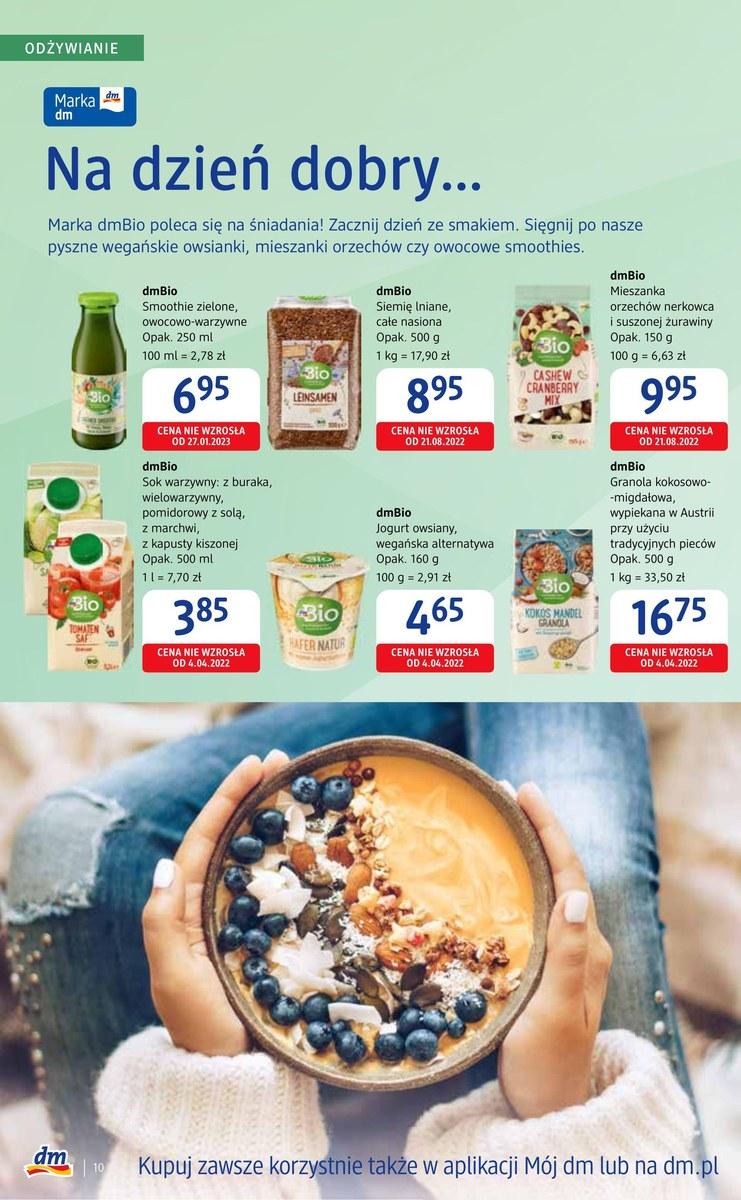 Gazetka promocyjna Drogerie dm str. 10