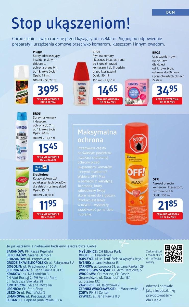 Gazetka promocyjna Drogerie dm str. 15