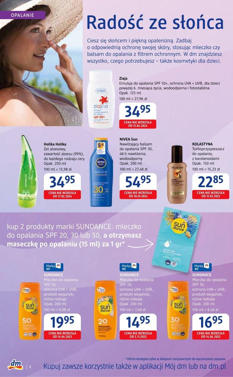 Gazetka promocyjna Drogerie dm str. 8