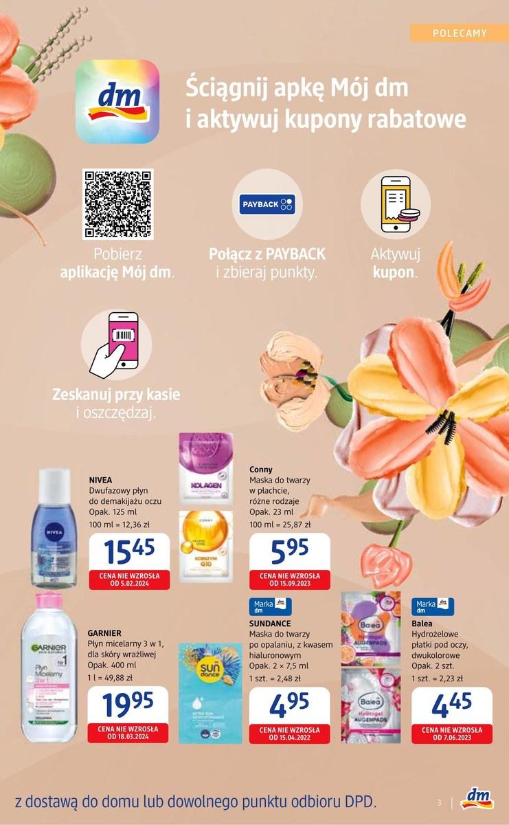 Gazetka promocyjna Drogerie dm str. 3